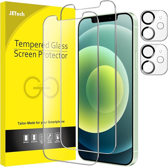 JETech Screen Protector for iPhone 12 mini 5.4-Inch