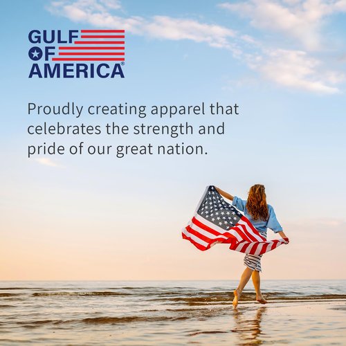 Gulf of America Hat - Red Baseball Cap for Men Women - White Stitch - Embroidered in The USA - America, Patriotic, Patriot - Gulf of Mexico - One Size Fit Most - Adjustable Snapback