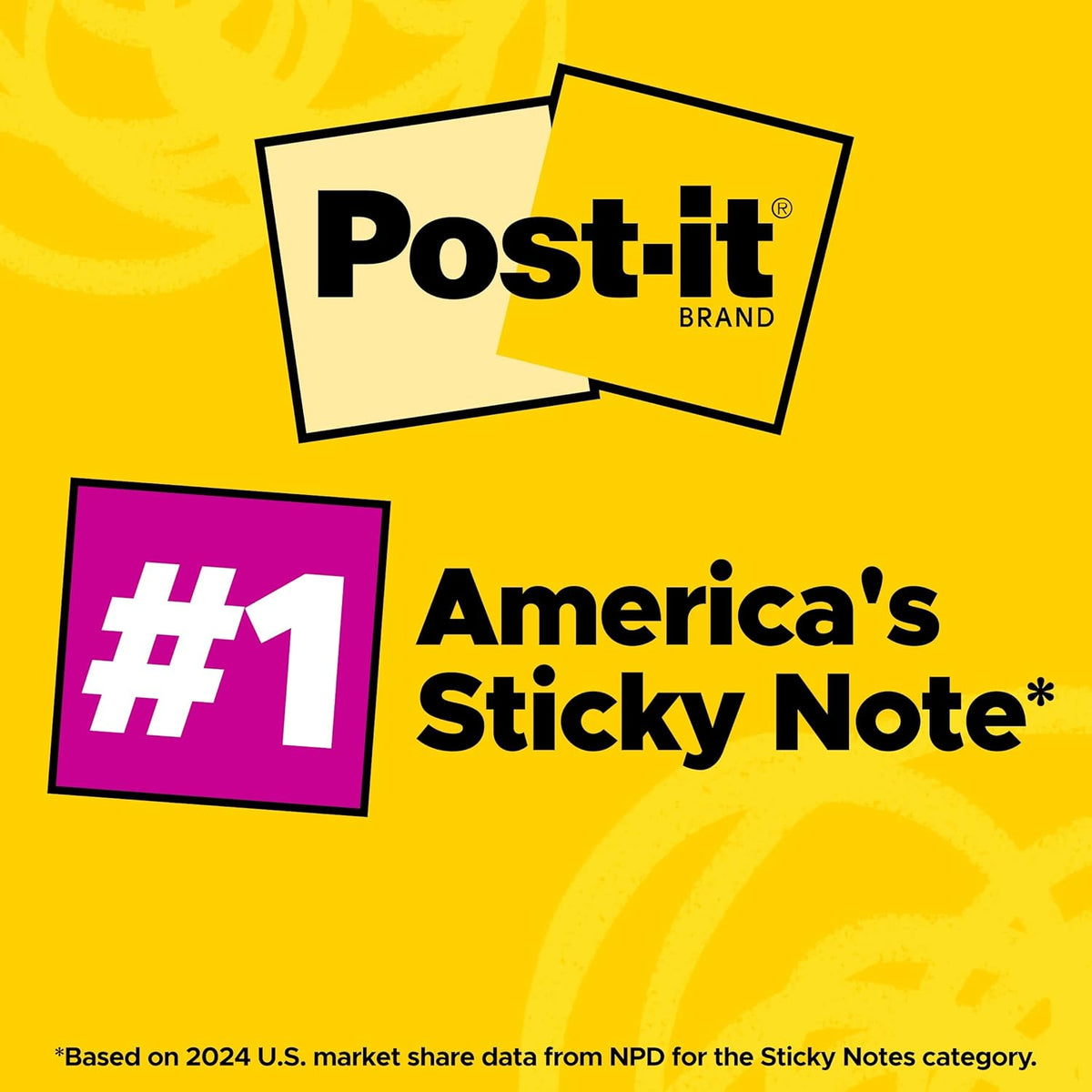 Post-it Super Sticky Notes - 24 Pads, 3x3 In. | Supernova Neons Collection with 2X Sticking Power