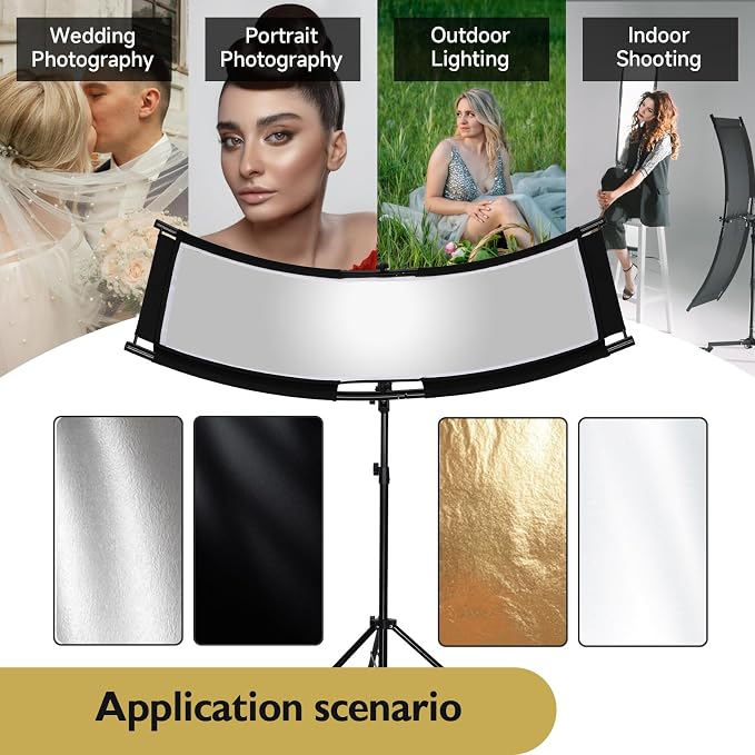Clamshell Light Reflector/Diffuser