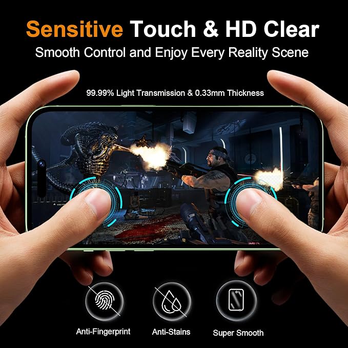 QHOHQ 3 Pack Privacy Screen Protector