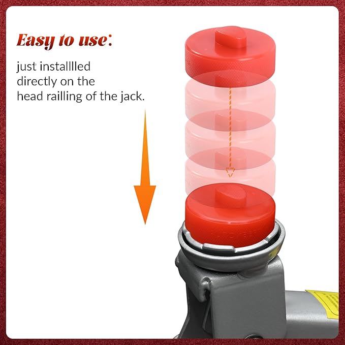 AUTOXBERT Polyethylene Car Jack Pad Support Point Pinch Weld Adapter Jacking Trolley Tool with Storage Box for Porsche 911 964 993 944 Cayman Boxster