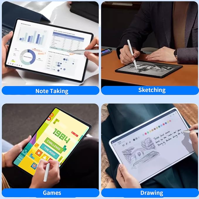 Stylus Pens for Touch Screens, Universal Fine Point iPad Pencil