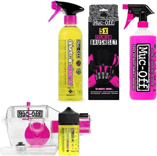 Muc-Off Nano Tech Bike Cleaner 1L - Biodegradable Formula | Safe for Carbon Fibre & All Surfaces