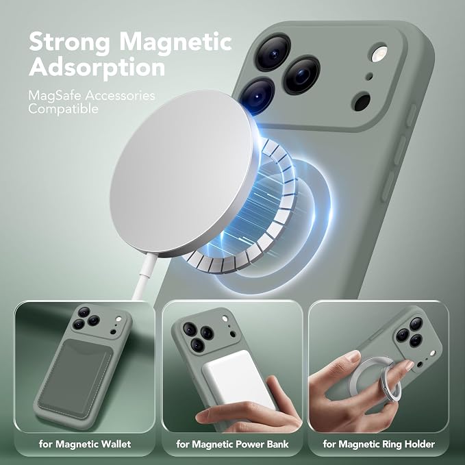 Magnetic for iPhone 17 Pro Case, Compatible