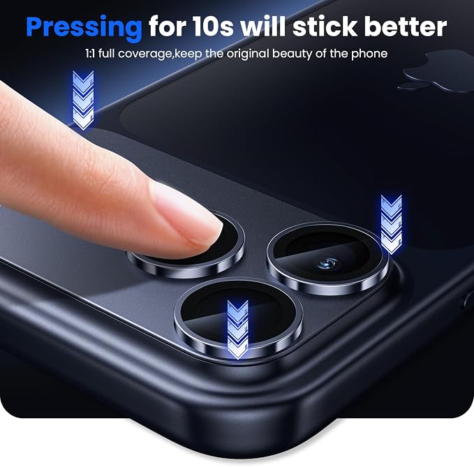 WSKEN for iPhone 17 Pro Max Camera Lens Protector