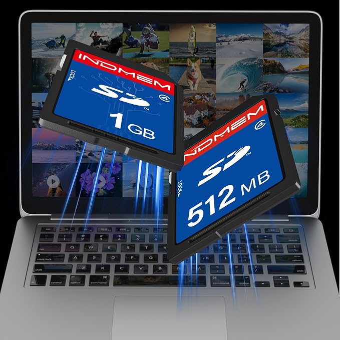 SD Card 512MB+1GB, Class 4 Flash Memory Card MLC Standard Secure Digital Cards
