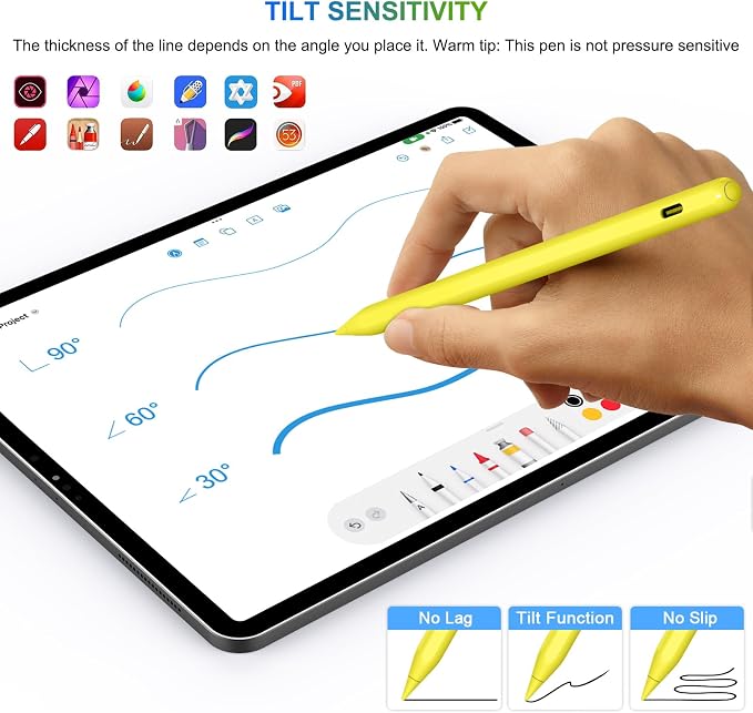 Pencil 2nd Generation Wireless Charging, HATOKU Pencil