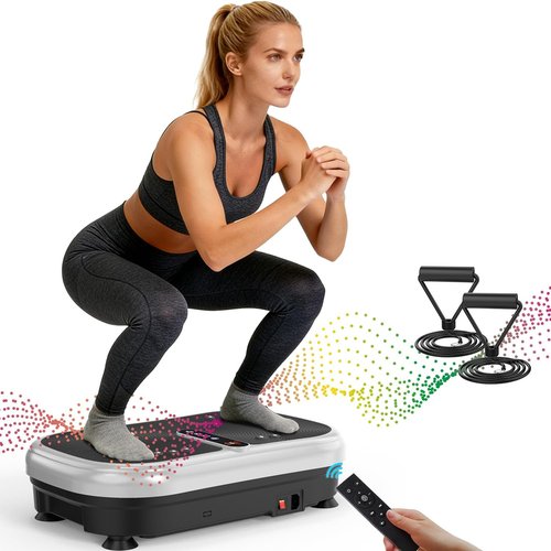 AXV Vibration Plate - Full Body Fitness Machine for Weight Loss | Shaking Exercise Platform