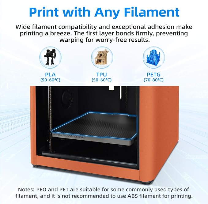 BIQU Designer Series Smooth PET+Textured PEI Build Plate