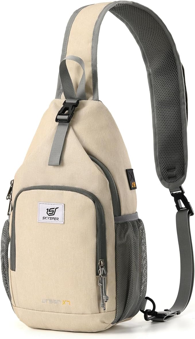 SKYSPER Sling Bag RFID Crossbody Sling Backpack Cross Body Shoulder Bag Travel