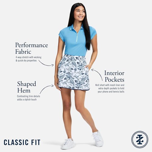 Izod Women's A-Line Skort - Athletic Performance Stretch for Ultimate Comfort & Mobility