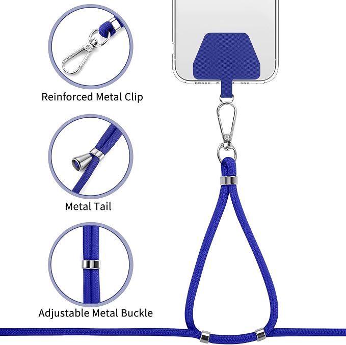 CACOE Phone Lanyard 2 Pcs-2 Pcs Adjustable Neck Strap, Universal Crossbody