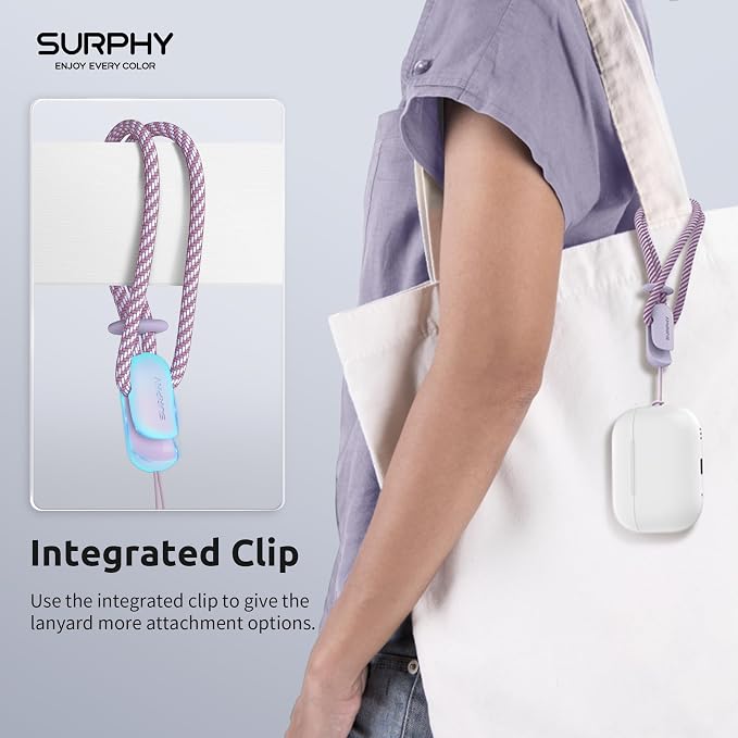 SURPHY 2 Pack Phone Lanyard for Cellphone Case, Phone Wrist Strap for Case