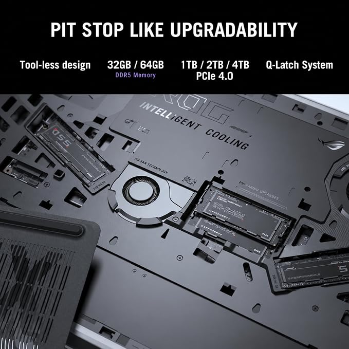 ASUS ROG Strix G18 Gaming Laptop RTX 5060, 32GB DDR5, 2TB SSD, Wi-Fi 7 | Intel Ultra 9 275HX(32MB Cache), 18” 2.5K 240Hz Display, Win 11 Pro, Backlit KB, BT 5.4, Headset and Mouse Set