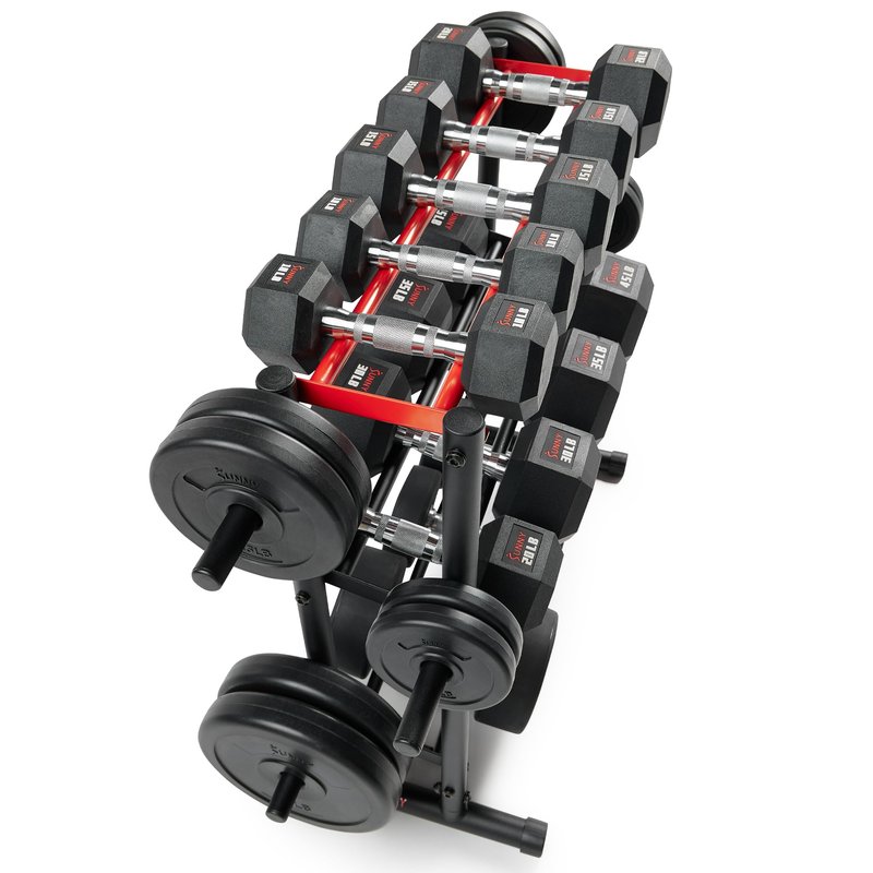 Sunny Health & Fitness Multi-Weight Storage Rack Stand - SF-XF921036