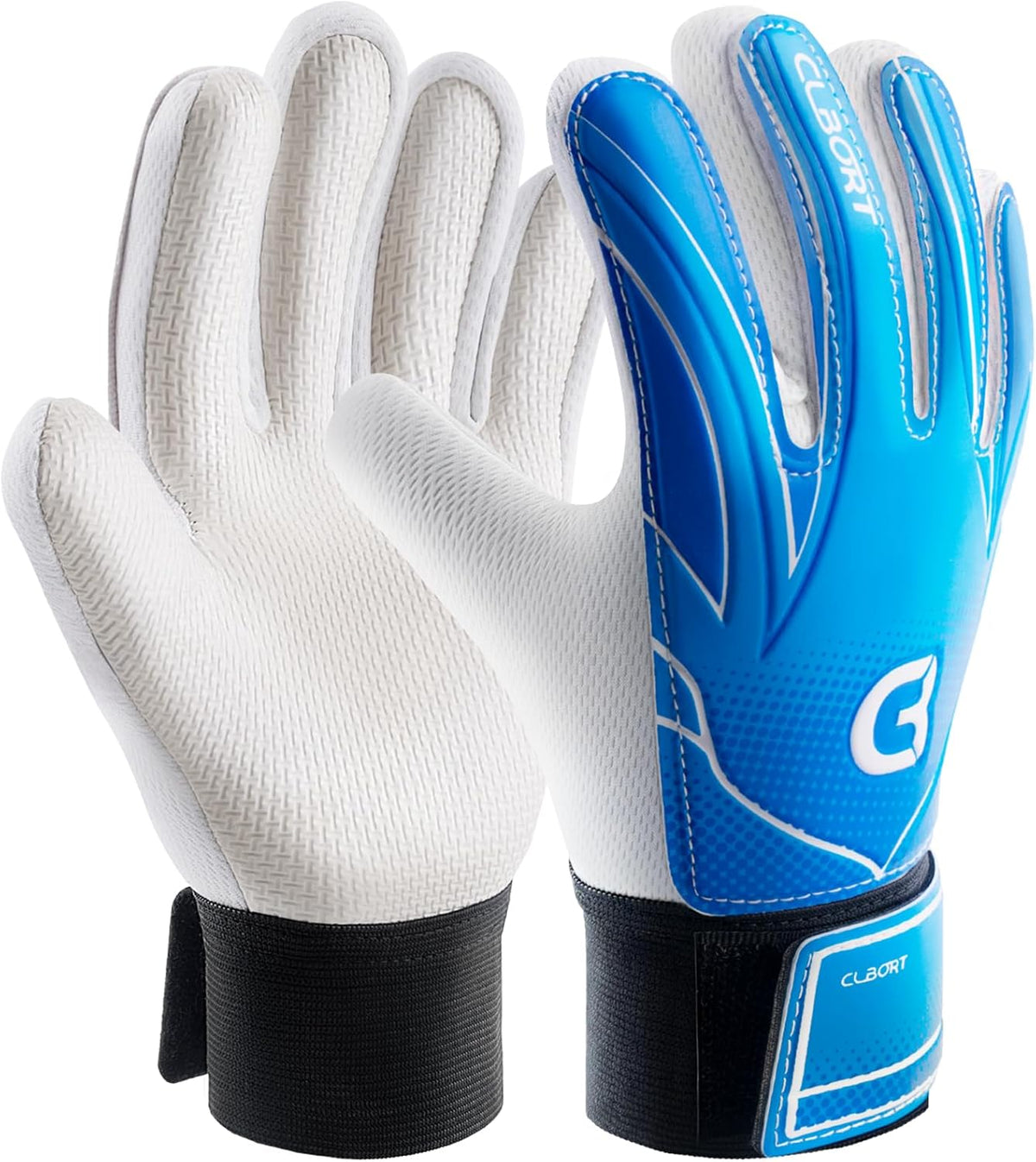 Soccer Goalie Gloves by [Brand Name] - Youth Goalkeeper Gloves with Super Grip Palms & Double Wrist Protection