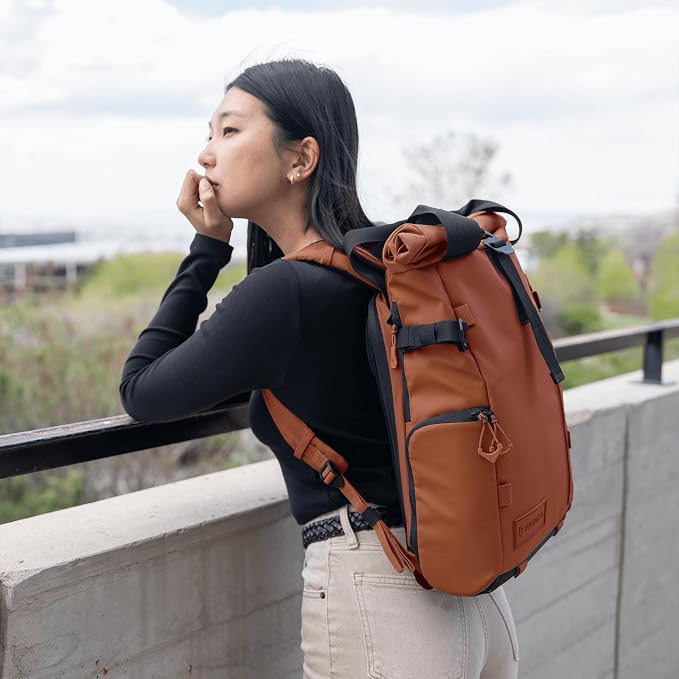 WANDRD PRVKE Rolltop 15L V4 Photography Bundle – Compact Travel Camera Backpack