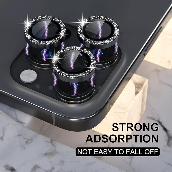 Choiche Compatible for iPhone 16 Pro/iPhone 16 Pro Max Camera Lens Protector