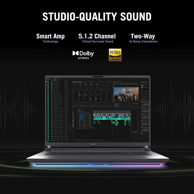 ASUS ROG Strix G18 Gaming Laptop RTX 5060, 32GB DDR5, 2TB SSD, Wi-Fi 7 | Intel Ultra 9 275HX(32MB Cache), 18” 2.5K 240Hz Display, Win 11 Pro, Backlit KB, BT 5.4, Headset and Mouse Set