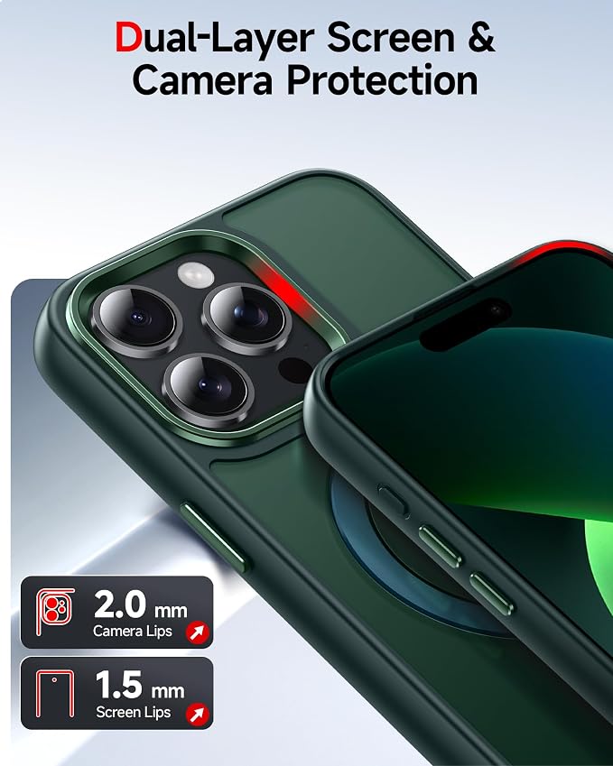 LeYi for iPhone-15-Pro Max Case: