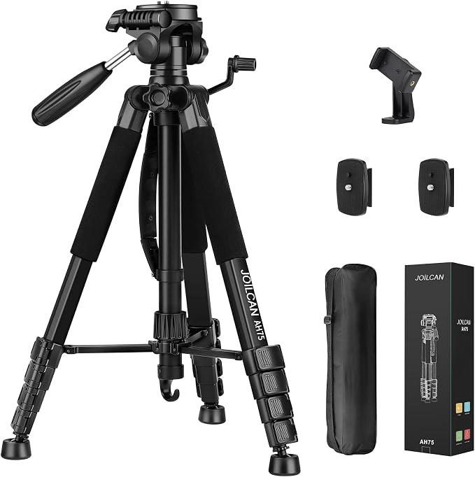 JOILCAN Tripod Camera Tripods, Heavy Duty Cameras Tripod Stand, Professional