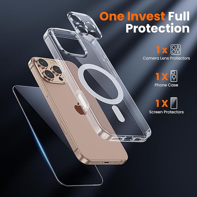 toushion 3 in 1 for iPhone 16 Pro Case