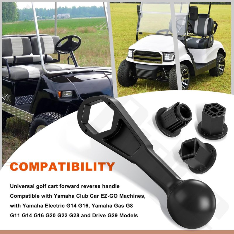 VoltRidge Universal Golf Cart Forward Reverse Handle Shift Lever Compatible with Yamaha EZ-GO Club Car Golf Carts