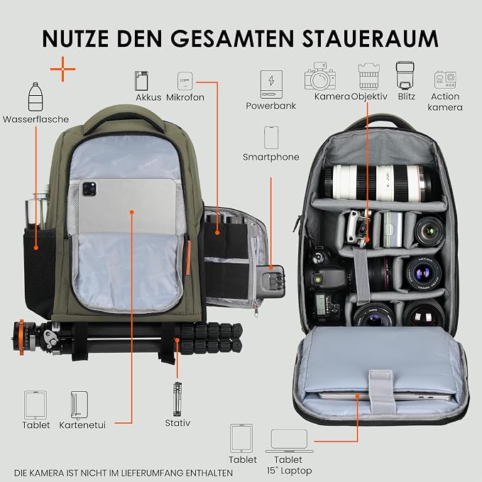 TARION Camera Backpacks for Photographers