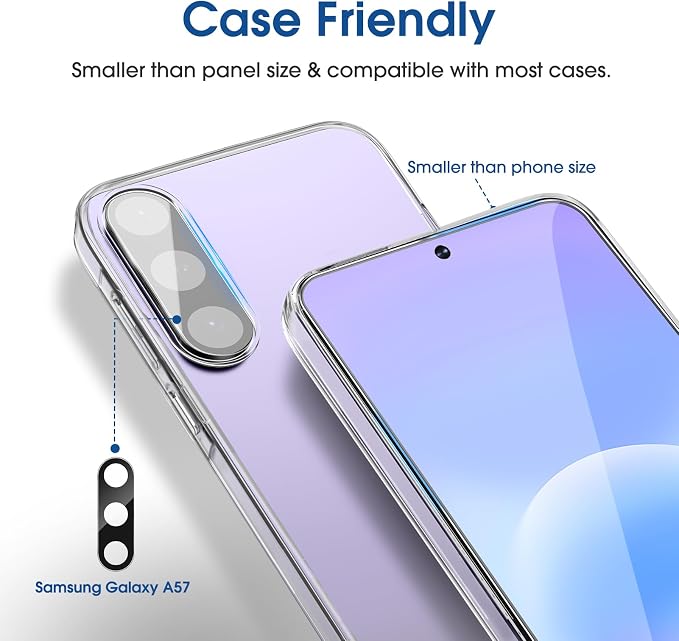 amFilm Auto-Alignment OneTouch for Samsung Galaxy A57 5G 6.7" Screen Protector