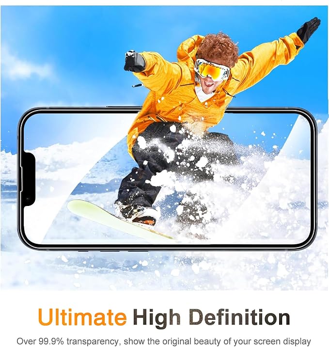 Wiaocit 3 Pack Tempered Glass Screen Protector