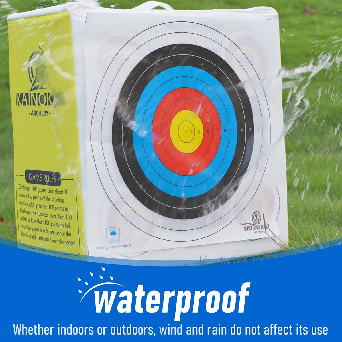 Skiennix Archery Targets - Durable Paper Targets for Compound Bows | Available in 40cm, 60cm, 80cm