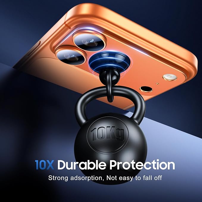 UniqueMe for 3 Pack iPhone 17 Pro Camera Lens Protector