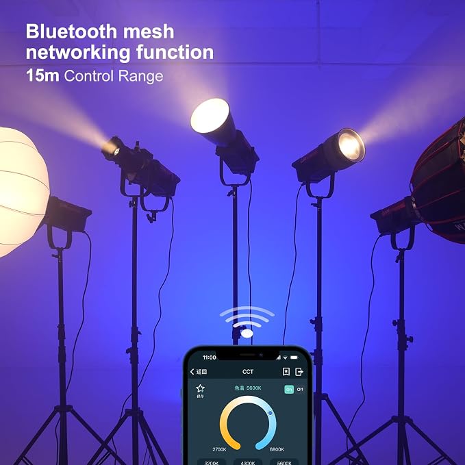 GVM 300W Bi-Color LED Video Light