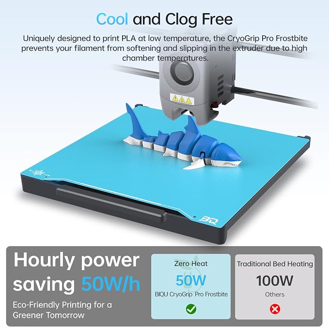 BIQU CryoGrip Pro Frostbite for Ender-3/V3/Pro/V2/V2 Neo/Ender-5/K1C/K1