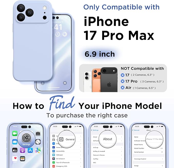 GolbinBox Magnetic for iPhone 17 Pro Max Case, Compatible