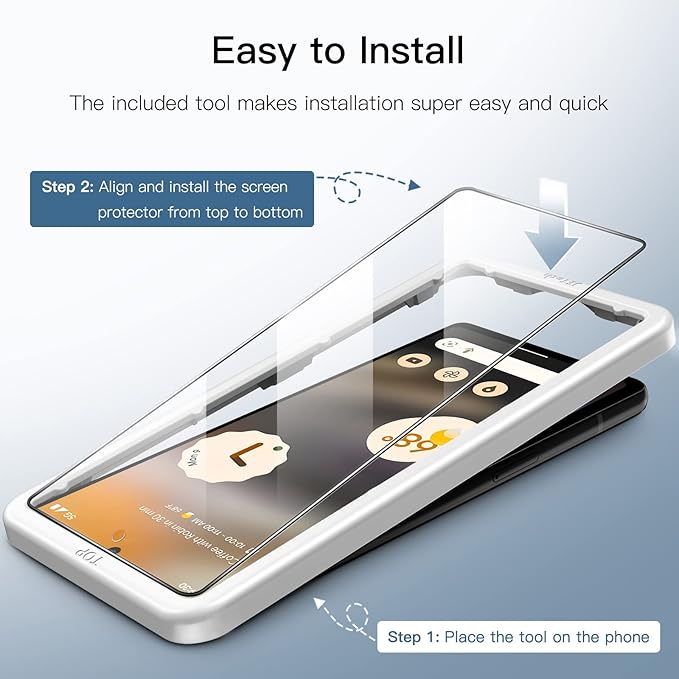 JETech Screen Protector for Google Pixel 6a 6.1-Inch