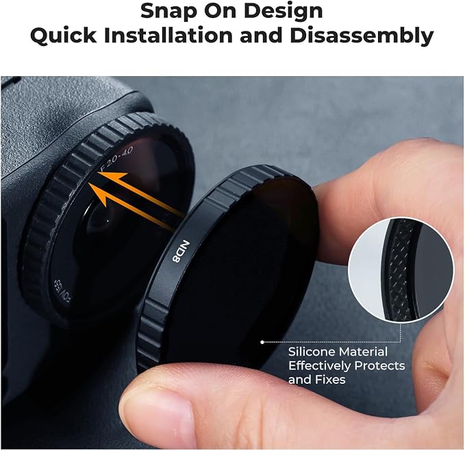 K&F CONCEPT Snap On CPL ND Effect Filter Kit Compatible