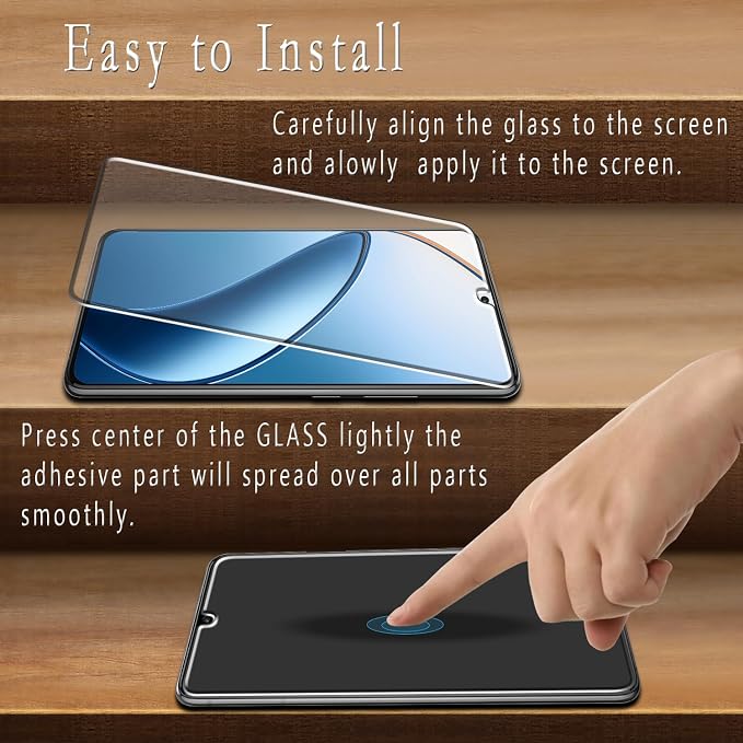 2 Pack Screen Protector for Samsung Galaxy S22 Plus 5G Tempered Glass