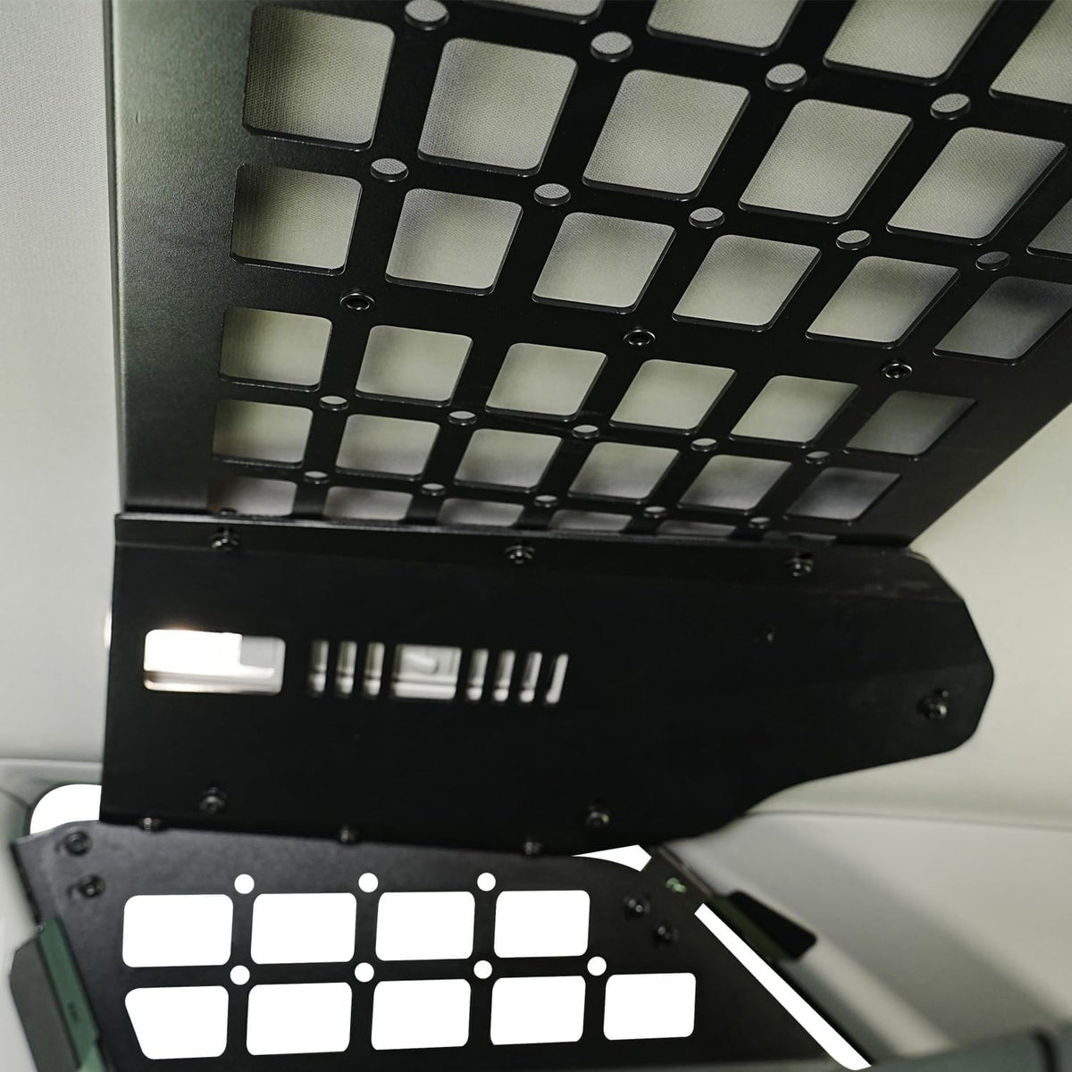HIGH FLYING Car Accessories for Toyota Sequoia 2023 2024 2025 2026 Modular System Storage Molle Panels Trunk Shelf Storage Trunk Organizer Aluminum Alloy (Side Panel+Roof Panel)