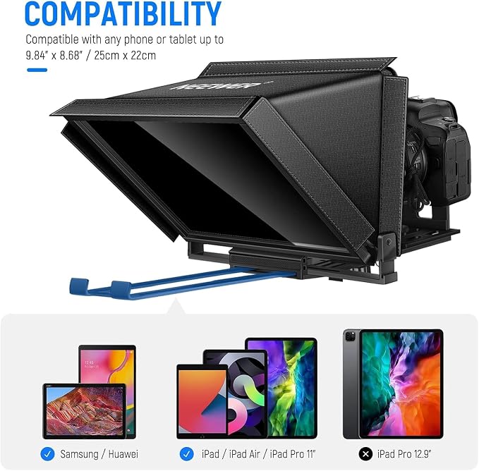 NEEWER X12 14 inch Aluminum Alloy Teleprompter