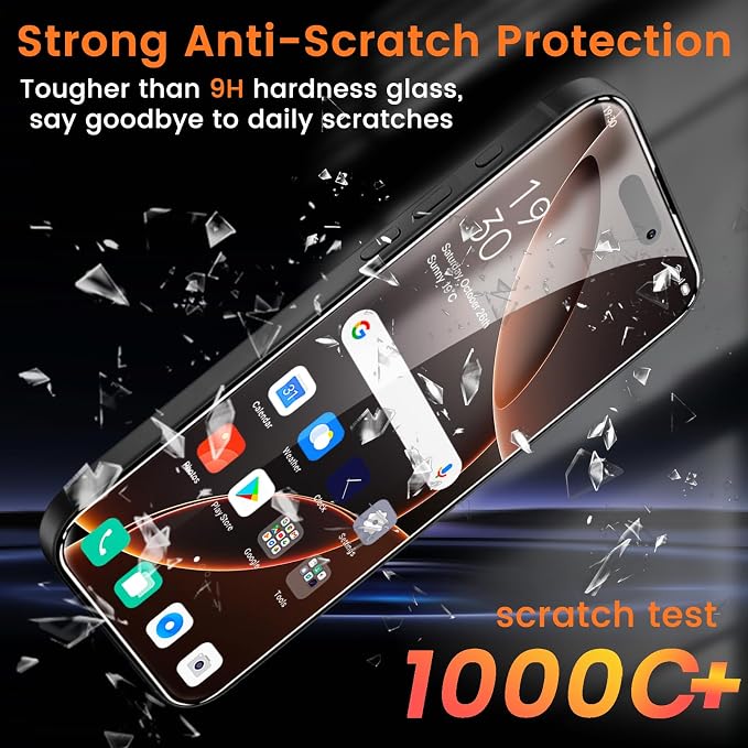 Lesakit 4+4 Pack Privacy Screen Protector