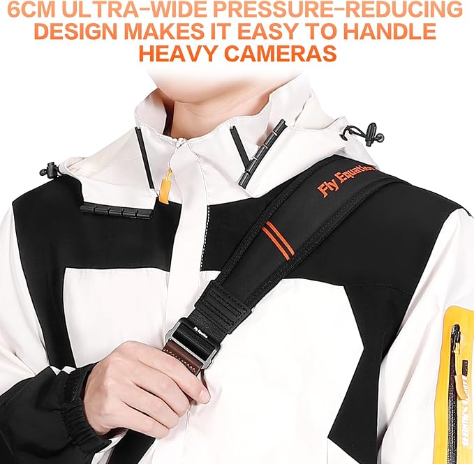 Camera Strap for Photographers, Adjustable Nylon Shoulder Strap