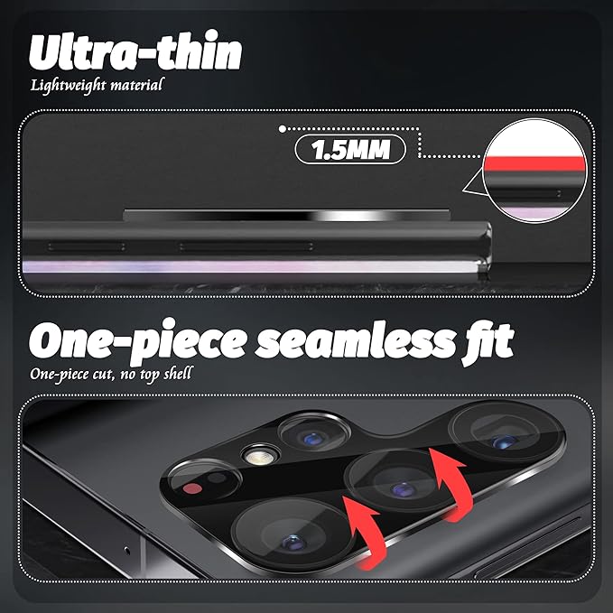 Orzero Camera Lens Protector Compatible