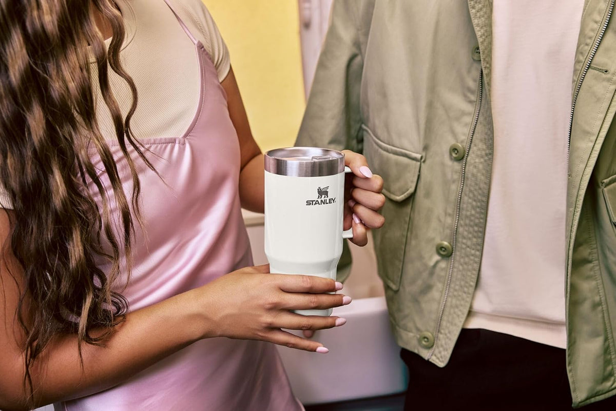 STANLEY The Everyday Suburban Mug - 24 oz Insulated Stainless Steel | Drink Through Lid | BPA-Free | Frost