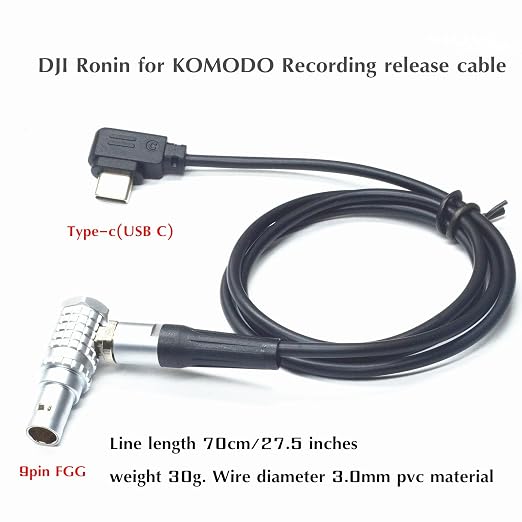 for DJI cable video cable to Komodo X /V-RAPTOR 9pin EXT Release wire