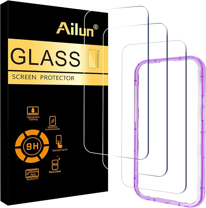 Ailun 3 Pack Screen Protector for iPhone 17 Pro Max