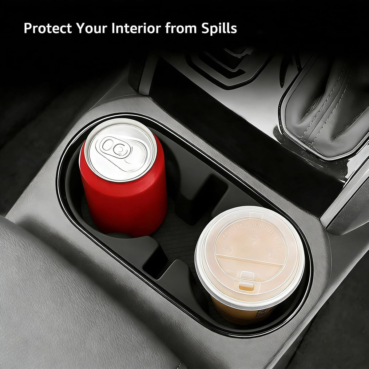 Center Console Silicone Cup Holder Inset for 2026 2025 2024 2023 Chevy Colorado GMC Canyon Interior Accessories Drink Holder Organizer Protector
