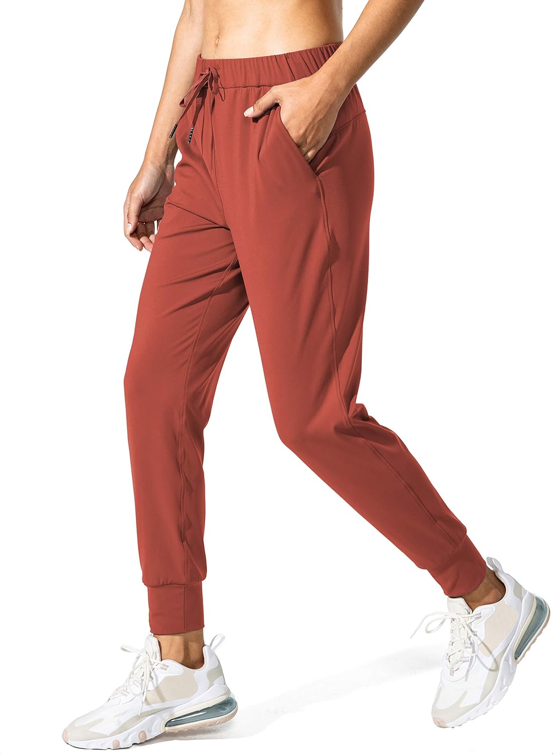 SANTINY Women's Jogger Pants - Comfortable Drawstring Sweatpants with Pockets for Lounge & Workout