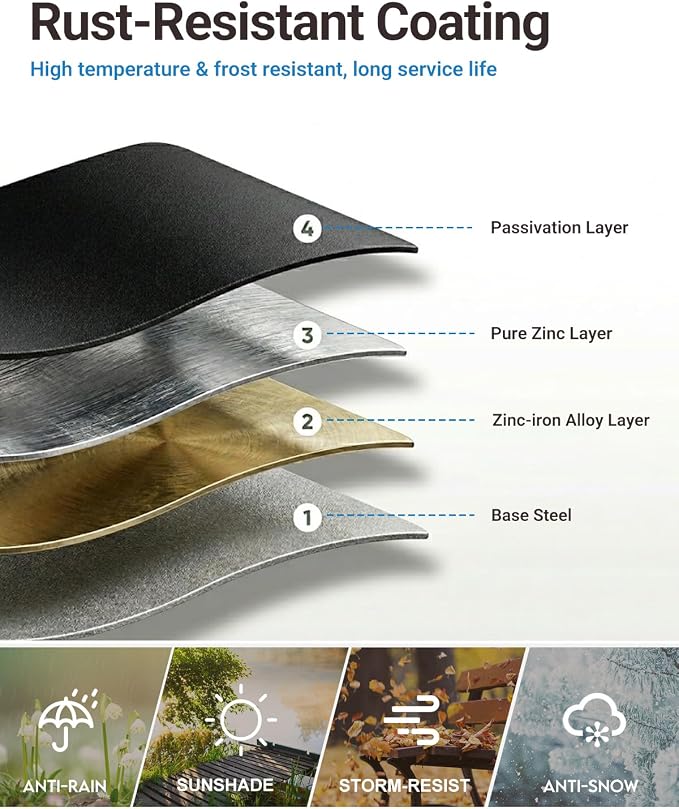 Ring Doorbell Cover Weatherproof, Metal Doorbell Rain Cover Compatible